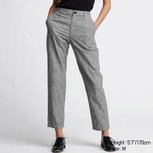 UNIQLO | Womens Linen Cotton Tapered Pants